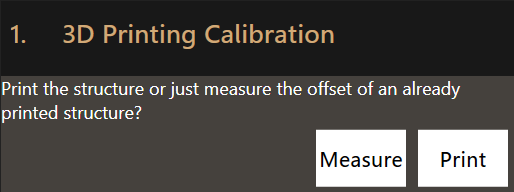 Print file or directly measure offset