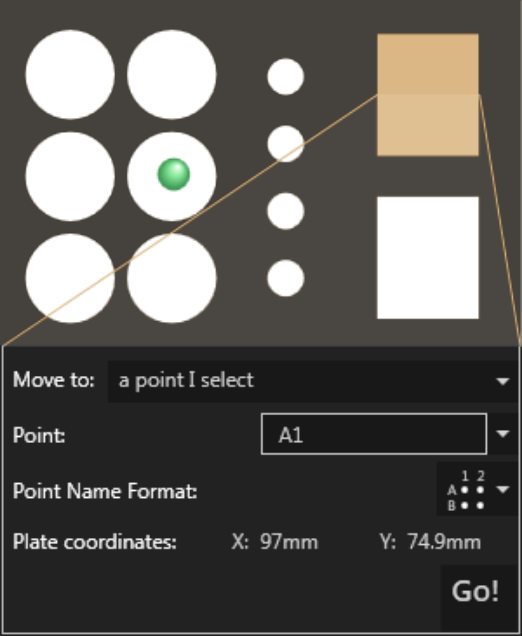 Well positioning choose point