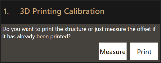 Print file or directly measure offset